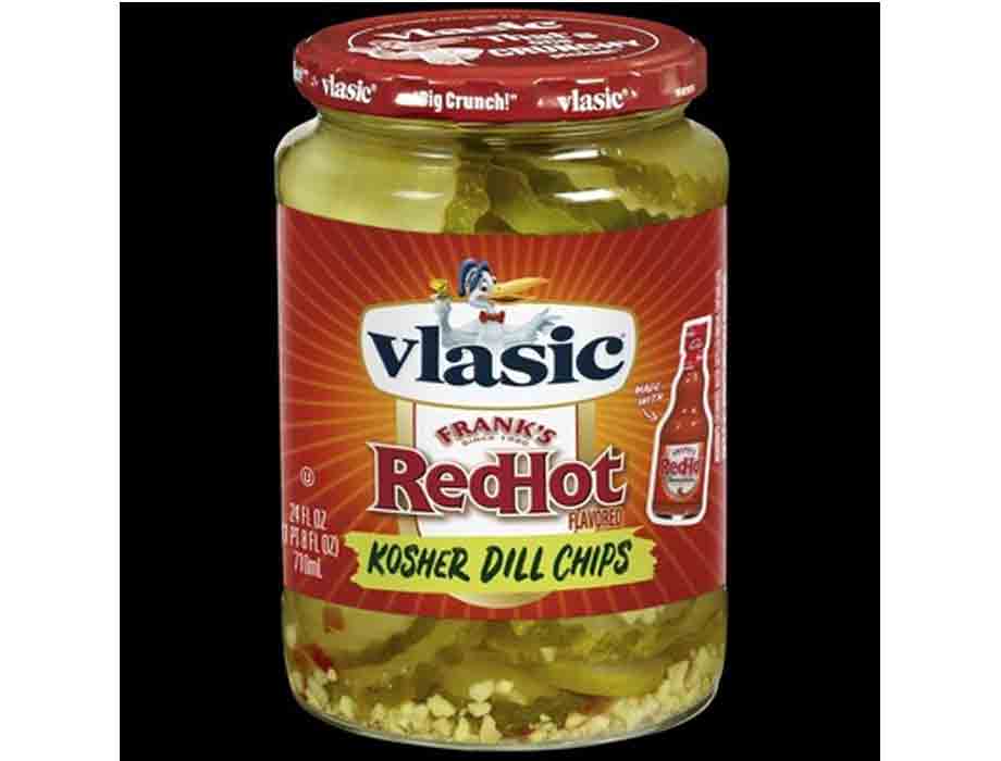 Vlasic se asocia con Frank's RedHot para lanzar al mercado estadounidense  sus pepinillos encurtidos kosher picantes - enAlimentos