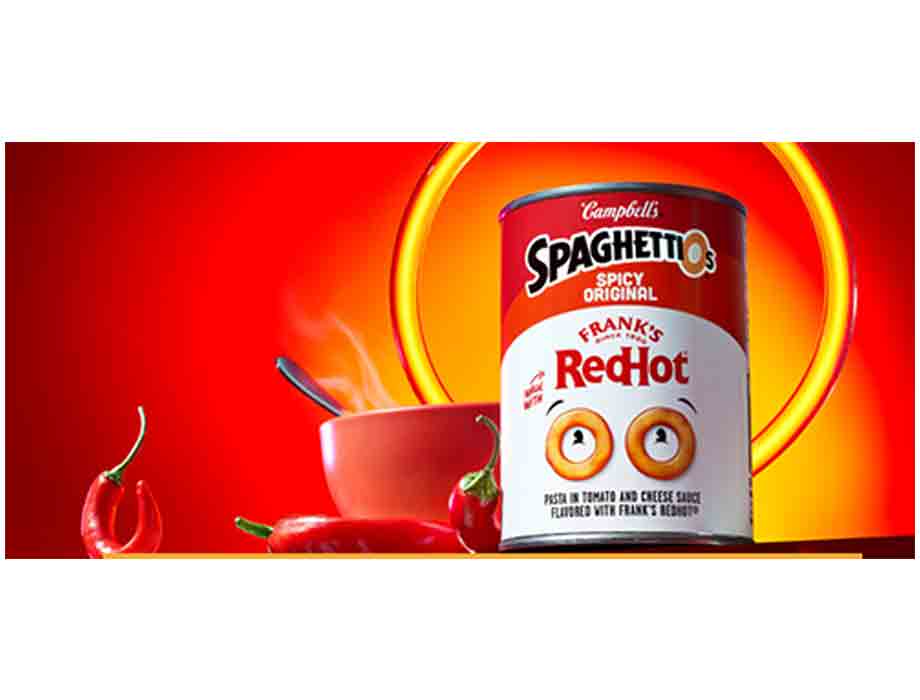 SpaghettiOs, marca de Campbell's, lanza nuevo sabor picante original con  Frank's RedHot - enAlimentos