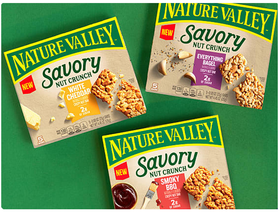 Nature Valley lanza refrigerio salado en Estados Unidos - enAlimentos