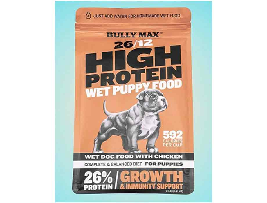 Bully Max presenta en Estados Unidos nuevo alimento húmedo rico en  proteínas para cachorros - enAlimentos